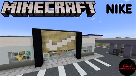 simple Nike store Minecraft